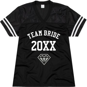 Team Bride Jersey Junior Fit Augusta Replica Football Jersey
