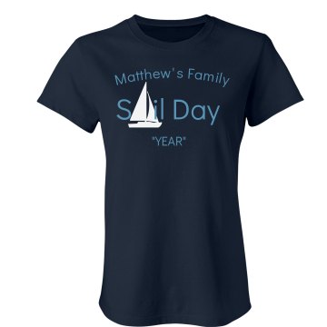 Matthew Family Reunion Junior Fit Bella Crewneck Jersey Tee
