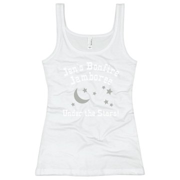 Jamboree Junior Fit Bella Longer Length 1x1 Rib Tank Top
