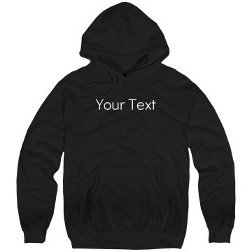 Your Rhinestone Text Unisex Gildan Heavy Blend Hoodie