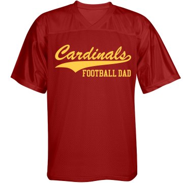 Football Dad w/ Back Unisex Augusta Replica Football Jersey