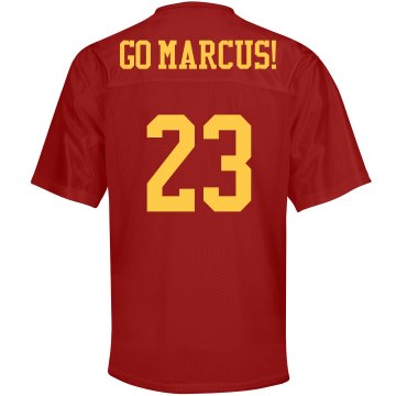Football Dad w/ Back Unisex Augusta Replica Football Jersey