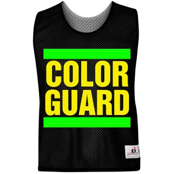 Color Guard LAX Pinnie Badger Sport Lacrosse Reversible Practice Pinnie
