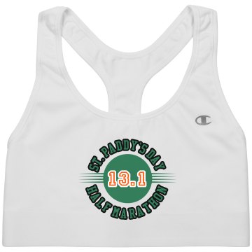 St. Paddy's Day Run Alo Ladies' Mesh Back Sports Bra