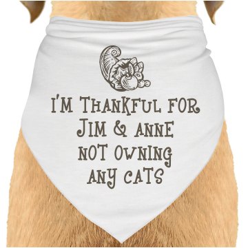 I'm Thankful For... Dog Bandana