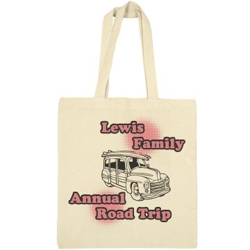 Annual Road Trip Bag Liberty Bags Canvas Bargain Tote Bag