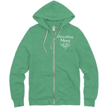 Wrestling Full Zip Hoodie Unisex Gildan Heavy Blend Full Zip Hoodie