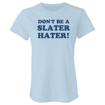 Slater Hater Junior Fit Bella Crewneck Jersey Tee