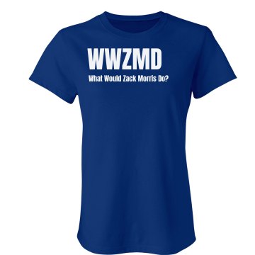 WWZMD Junior Fit Bella Crewneck Jersey Tee