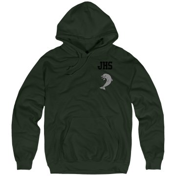 Dolphins Hoodie Unisex Hanes Ultimate Cotton Heavyweight Hoodie