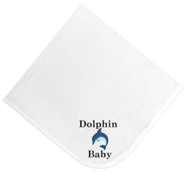 Dolphin Baby Blanket Infant Rabbit Skins Thermal Blanket