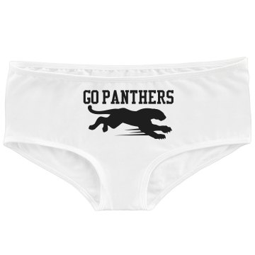 Go Team College Sports Bella White Basic Hotshort