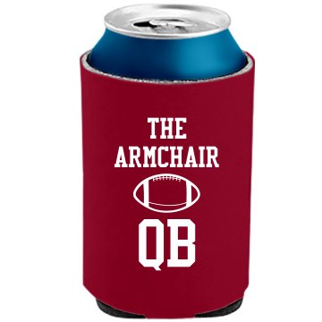 Armchair Quarter Back The Official KOOZIE Can Kooler