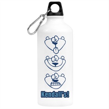 Ken's Desk Water Bottle Aluminum Water Bottle