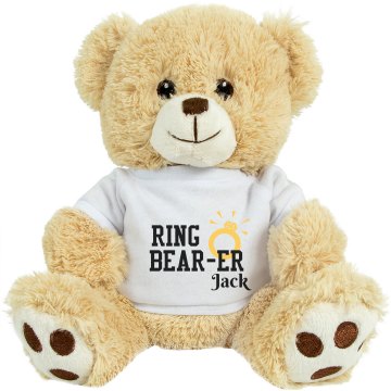 Customize Ring Bear-er Medium Plush Teddy Bear