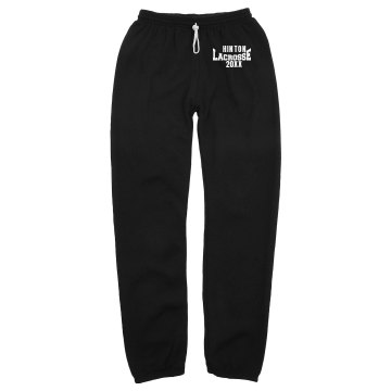 Lacrosse Sweats Unisex Gildan Ultra Blend Open Bottom Pocketed Sweatpants