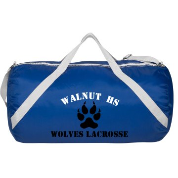 Walnut HS Lacrosse Augusta Sport Roll Bag