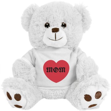 MOM Tattoo Medium Plush Teddy Bear