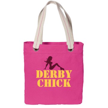 Derby Chick Tote Port Authority Color Canvas Tote