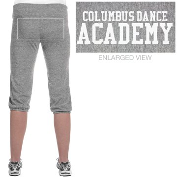 Columbus Dance Academy Junior Fit Bella French Terry Lounge Pants