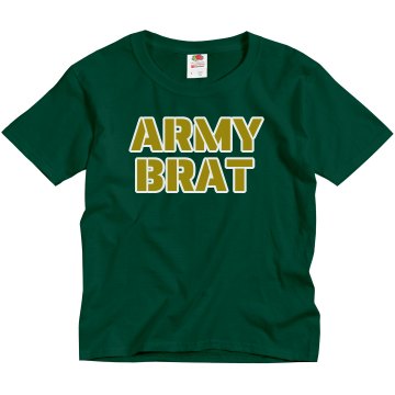 Army Brat Camo Youth Code V Camouflage Tee