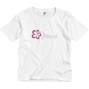 Jenna Youth Bella Girl Sheer 2-in-1 Baby Jersey Tee