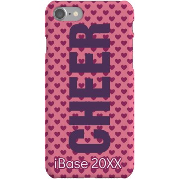 Big Cheer iPhone Case Plastic iPhone 5 Case Black