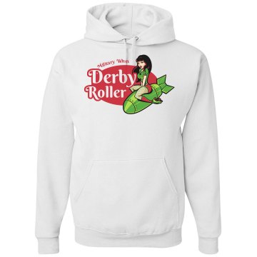 Roller Derby Hoodie Unisex Gildan Heavy Blend Hoodie
