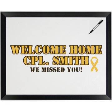 Autograph Military Plaque Wood Plaque
