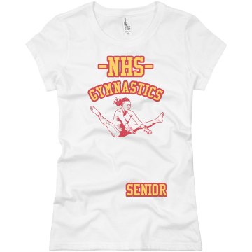NHS Gymnastics Junior Fit Basic Bella Favorite Tee