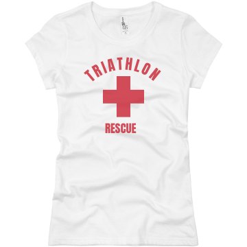 Triathlon Rescue Junior Fit Basic Bella Favorite Tee