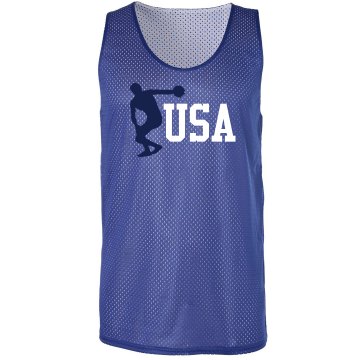 USA Mesh Jersey Badger Sport Mesh Reversible Tank
