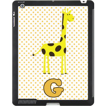 G For Giraffe Case Black iPad Smart Cover