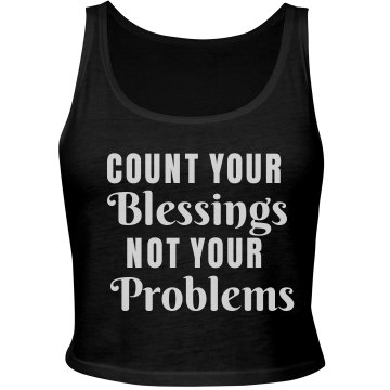 Count Your Blessings Junior Fit Bella Sheer Longer Length Rib Tank Top