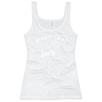 Property of Jack Junior Fit Bella Longer Length 1x1 Rib Tank Top