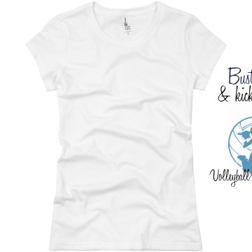 Volleyball Mom Junior Fit Basic Bella Favorite Tee