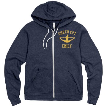 Cheer Captain Unisex Gildan Heavy Blend Full Zip Hoodie