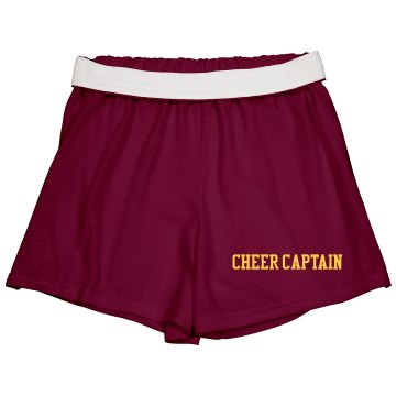 Cheer Captain Amanda Junior Fit Bella Fitness Shorts
