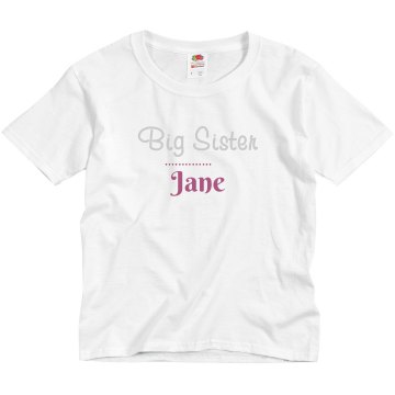 Rhinestone Name Youth Basic Gildan Ultra Cotton Crew Neck Tee