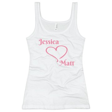 Boyfriend And Girlfriend Junior Fit Bella Sheer Longer Length Jersey 2-in-1 Tee