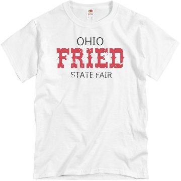Fried State Fair Unisex Basic Gildan Heavy Cotton Crew Neck Tee