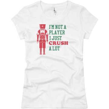 Nutcracker - Not a Player Junior Fit Basic Bella Favorite Tee