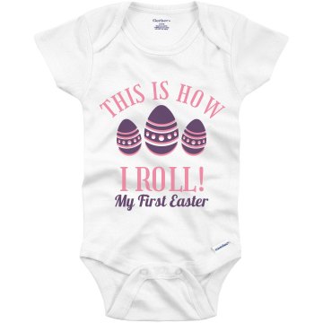Rollin' On Easter Infant Gerber Onesies