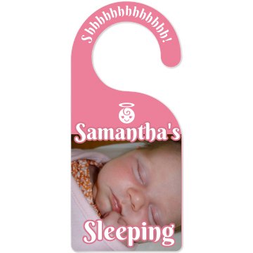 Nursery Door Photo Door Knob Hanger