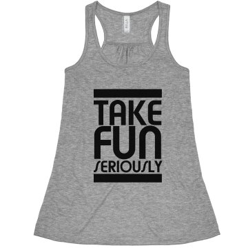 Take Fun Seriously Misses Bella Flowy Lightweight Tank