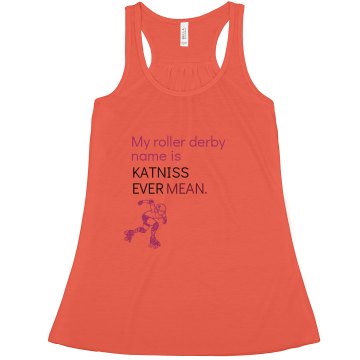 Name is Katniss Evermean  Misses Bella Flowy Lightweight Tank