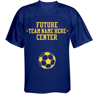 Futbol Soccer Maternity Unisex Augusta Replica Football Jersey