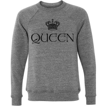 Queen Crew Unisex Canvas Triblend Crew