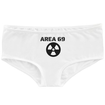 Area 69 Bella Contrast Satin Trim Thong