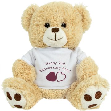 Happy Anniversary Teddy Medium Plush Teddy Bear